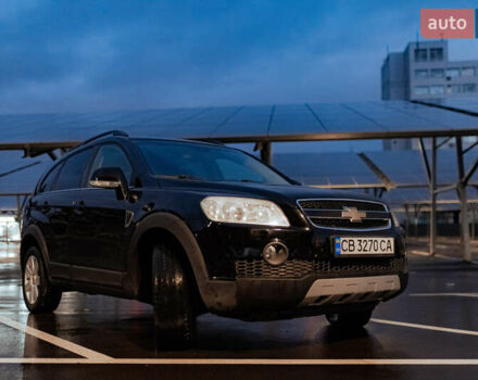 Черный Шевроле Каптива, объемом двигателя 2 л и пробегом 216 тыс. км за 8500 $, фото 3 на Automoto.ua