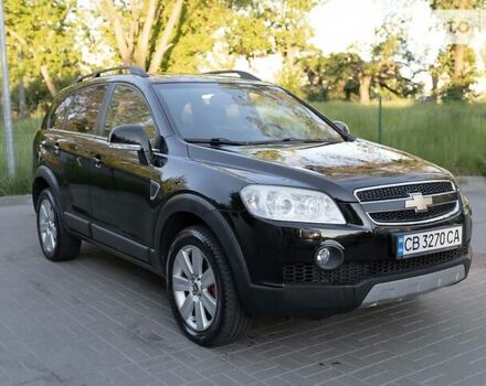 Черный Шевроле Каптива, объемом двигателя 2 л и пробегом 216 тыс. км за 8500 $, фото 16 на Automoto.ua