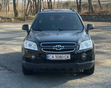 Черный Шевроле Каптива, объемом двигателя 1.99 л и пробегом 240 тыс. км за 10450 $, фото 1 на Automoto.ua