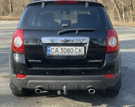 Черный Шевроле Каптива, объемом двигателя 2 л и пробегом 245 тыс. км за 10450 $, фото 5 на Automoto.ua