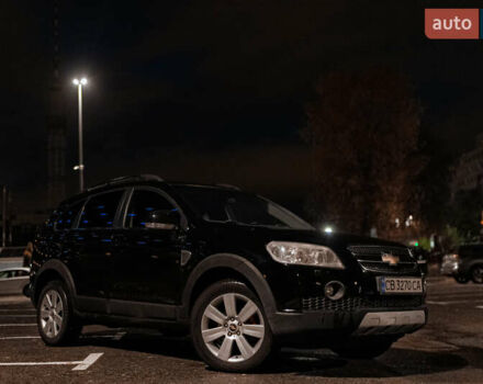 Черный Шевроле Каптива, объемом двигателя 2 л и пробегом 216 тыс. км за 8500 $, фото 12 на Automoto.ua