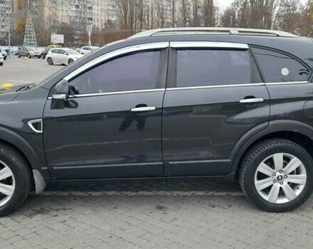 Черный Шевроле Каптива, объемом двигателя 2 л и пробегом 79 тыс. км за 7999 $, фото 1 на Automoto.ua