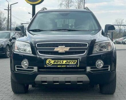 Черный Шевроле Каптива, объемом двигателя 2 л и пробегом 177 тыс. км за 9500 $, фото 1 на Automoto.ua