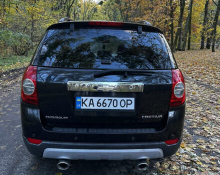Черный Шевроле Каптива, объемом двигателя 2.4 л и пробегом 205 тыс. км за 8000 $, фото 19 на Automoto.ua