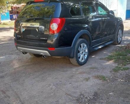 Черный Шевроле Каптива, объемом двигателя 2.4 л и пробегом 180 тыс. км за 8500 $, фото 4 на Automoto.ua