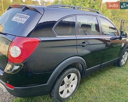 Черный Шевроле Каптива, объемом двигателя 2.4 л и пробегом 298 тыс. км за 7200 $, фото 7 на Automoto.ua