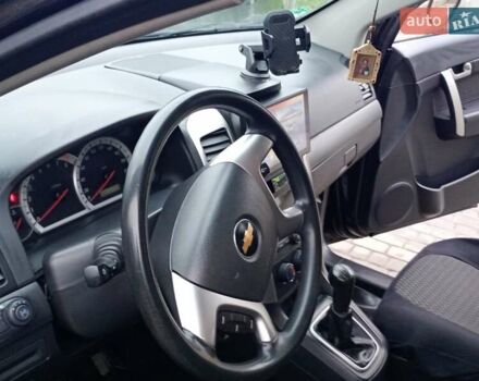 Черный Шевроле Каптива, объемом двигателя 2.41 л и пробегом 137 тыс. км за 8500 $, фото 6 на Automoto.ua