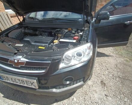 Черный Шевроле Каптива, объемом двигателя 2.4 л и пробегом 146 тыс. км за 8000 $, фото 7 на Automoto.ua