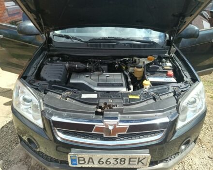 Черный Шевроле Каптива, объемом двигателя 2.4 л и пробегом 146 тыс. км за 8000 $, фото 12 на Automoto.ua