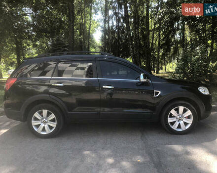 Черный Шевроле Каптива, объемом двигателя 1.99 л и пробегом 210 тыс. км за 9500 $, фото 10 на Automoto.ua