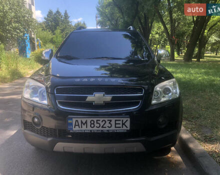 Черный Шевроле Каптива, объемом двигателя 1.99 л и пробегом 210 тыс. км за 9500 $, фото 14 на Automoto.ua