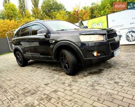 Черный Шевроле Каптива, объемом двигателя 2.2 л и пробегом 217 тыс. км за 10000 $, фото 2 на Automoto.ua