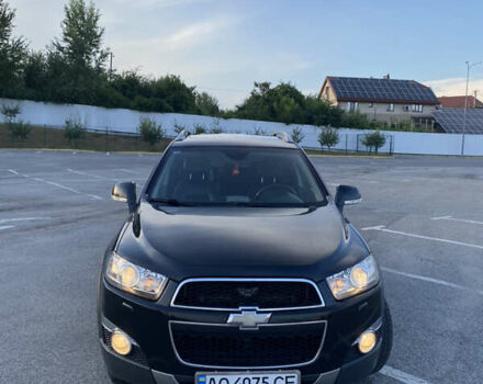 Черный Шевроле Каптива, объемом двигателя 2.23 л и пробегом 285 тыс. км за 11999 $, фото 2 на Automoto.ua