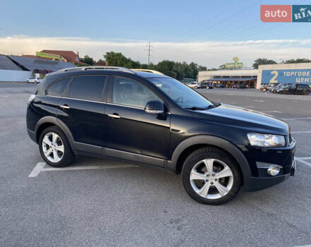 Черный Шевроле Каптива, объемом двигателя 2.23 л и пробегом 285 тыс. км за 11999 $, фото 4 на Automoto.ua
