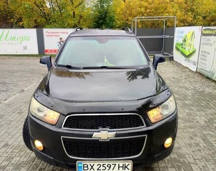 Черный Шевроле Каптива, объемом двигателя 2.2 л и пробегом 217 тыс. км за 10000 $, фото 1 на Automoto.ua