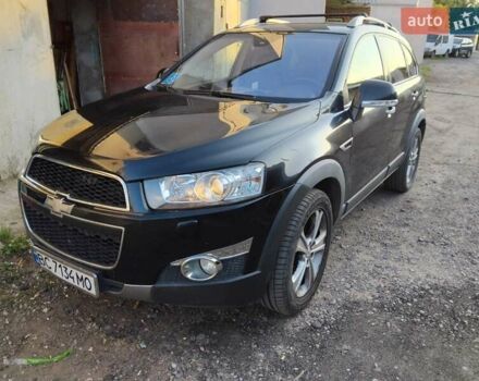 Черный Шевроле Каптива, объемом двигателя 2.23 л и пробегом 203 тыс. км за 10750 $, фото 1 на Automoto.ua