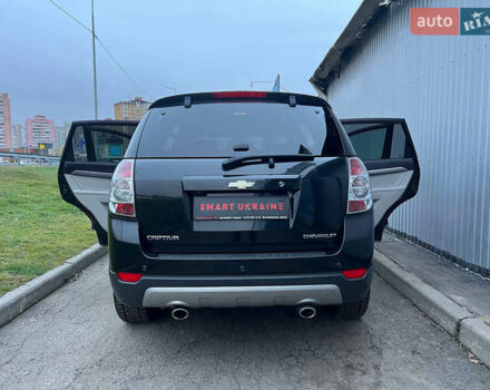 Черный Шевроле Каптива, объемом двигателя 2.2 л и пробегом 129 тыс. км за 12500 $, фото 84 на Automoto.ua