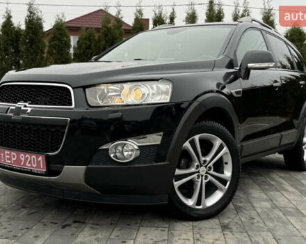 Черный Шевроле Каптива, объемом двигателя 2.2 л и пробегом 150 тыс. км за 12250 $, фото 2 на Automoto.ua
