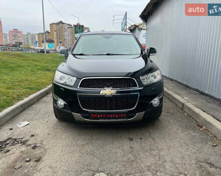 Черный Шевроле Каптива, объемом двигателя 2.2 л и пробегом 129 тыс. км за 12500 $, фото 64 на Automoto.ua