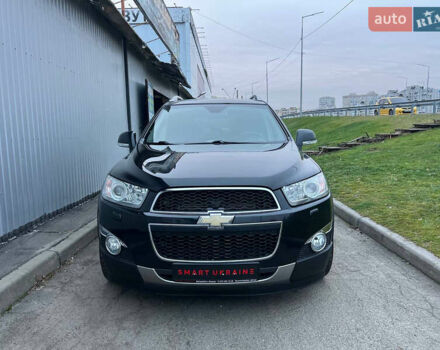 Черный Шевроле Каптива, объемом двигателя 2.2 л и пробегом 129 тыс. км за 12500 $, фото 10 на Automoto.ua