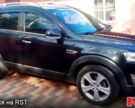 Черный Шевроле Каптива, объемом двигателя 2.2 л и пробегом 180 тыс. км за 13000 $, фото 1 на Automoto.ua