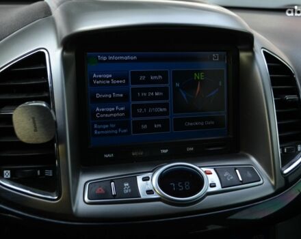 Черный Шевроле Каптива, объемом двигателя 2.4 л и пробегом 217 тыс. км за 9700 $, фото 17 на Automoto.ua