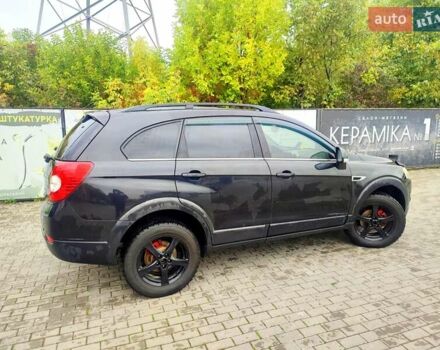 Черный Шевроле Каптива, объемом двигателя 2.2 л и пробегом 217 тыс. км за 10000 $, фото 12 на Automoto.ua