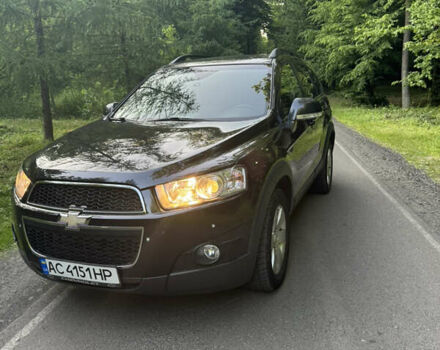 Черный Шевроле Каптива, объемом двигателя 2.23 л и пробегом 220 тыс. км за 10500 $, фото 2 на Automoto.ua