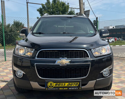 Черный Шевроле Каптива, объемом двигателя 2.3 л и пробегом 217 тыс. км за 11400 $, фото 1 на Automoto.ua
