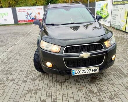 Черный Шевроле Каптива, объемом двигателя 2.2 л и пробегом 217 тыс. км за 10000 $, фото 3 на Automoto.ua