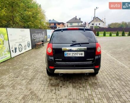 Черный Шевроле Каптива, объемом двигателя 2.2 л и пробегом 217 тыс. км за 10000 $, фото 8 на Automoto.ua