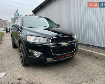 Черный Шевроле Каптива, объемом двигателя 2.2 л и пробегом 129 тыс. км за 12500 $, фото 61 на Automoto.ua