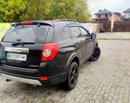 Черный Шевроле Каптива, объемом двигателя 2.2 л и пробегом 217 тыс. км за 10000 $, фото 5 на Automoto.ua