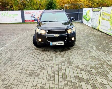 Черный Шевроле Каптива, объемом двигателя 2.2 л и пробегом 217 тыс. км за 10000 $, фото 7 на Automoto.ua