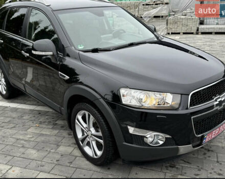 Черный Шевроле Каптива, объемом двигателя 2.2 л и пробегом 150 тыс. км за 12250 $, фото 11 на Automoto.ua