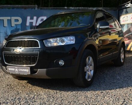 Черный Шевроле Каптива, объемом двигателя 2.4 л и пробегом 217 тыс. км за 9700 $, фото 3 на Automoto.ua