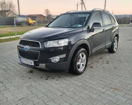 Черный Шевроле Каптива, объемом двигателя 2.2 л и пробегом 250 тыс. км за 10500 $, фото 1 на Automoto.ua