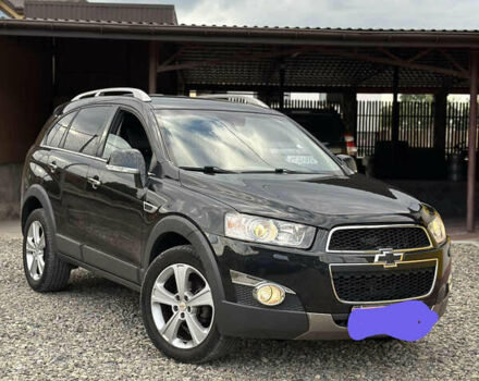 Черный Шевроле Каптива, объемом двигателя 2.23 л и пробегом 178 тыс. км за 11500 $, фото 1 на Automoto.ua
