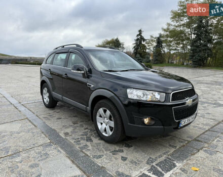 Черный Шевроле Каптива, объемом двигателя 2.2 л и пробегом 172 тыс. км за 10500 $, фото 1 на Automoto.ua
