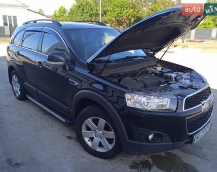 Черный Шевроле Каптива, объемом двигателя 2.23 л и пробегом 245 тыс. км за 11800 $, фото 17 на Automoto.ua