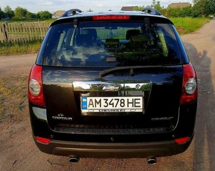 Черный Шевроле Каптива, объемом двигателя 2.2 л и пробегом 204 тыс. км за 11500 $, фото 7 на Automoto.ua
