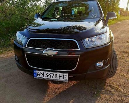 Черный Шевроле Каптива, объемом двигателя 2.2 л и пробегом 204 тыс. км за 11500 $, фото 5 на Automoto.ua