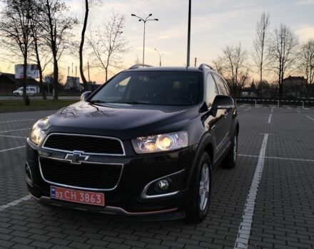 Черный Шевроле Каптива, объемом двигателя 2.2 л и пробегом 166 тыс. км за 11700 $, фото 1 на Automoto.ua