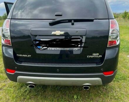 Черный Шевроле Каптива, объемом двигателя 2.23 л и пробегом 138 тыс. км за 12500 $, фото 10 на Automoto.ua