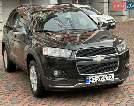 Черный Шевроле Каптива, объемом двигателя 2.38 л и пробегом 210 тыс. км за 11350 $, фото 6 на Automoto.ua