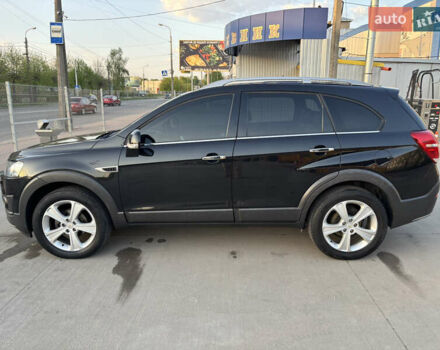 Черный Шевроле Каптива, объемом двигателя 2.2 л и пробегом 168 тыс. км за 13000 $, фото 7 на Automoto.ua