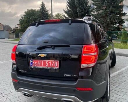 Черный Шевроле Каптива, объемом двигателя 2.2 л и пробегом 233 тыс. км за 12750 $, фото 6 на Automoto.ua