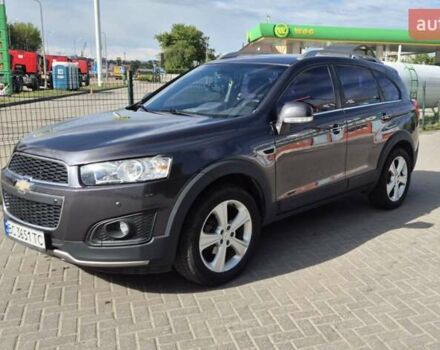 Черный Шевроле Каптива, объемом двигателя 2 л и пробегом 192 тыс. км за 12300 $, фото 1 на Automoto.ua
