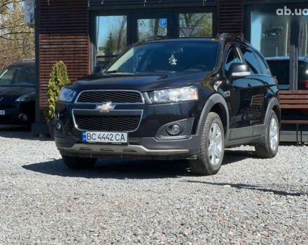 Черный Шевроле Каптива, объемом двигателя 2.4 л и пробегом 142 тыс. км за 13900 $, фото 2 на Automoto.ua