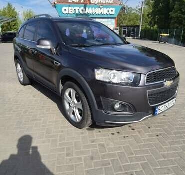 Черный Шевроле Каптива, объемом двигателя 2 л и пробегом 192 тыс. км за 12300 $, фото 6 на Automoto.ua